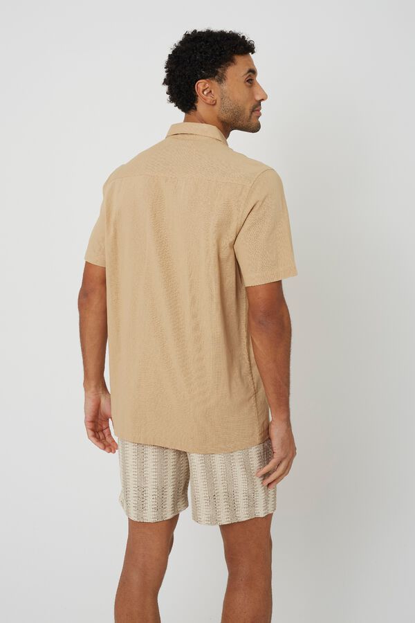 Brave Soul Short cord&oacute;n ajustable beige