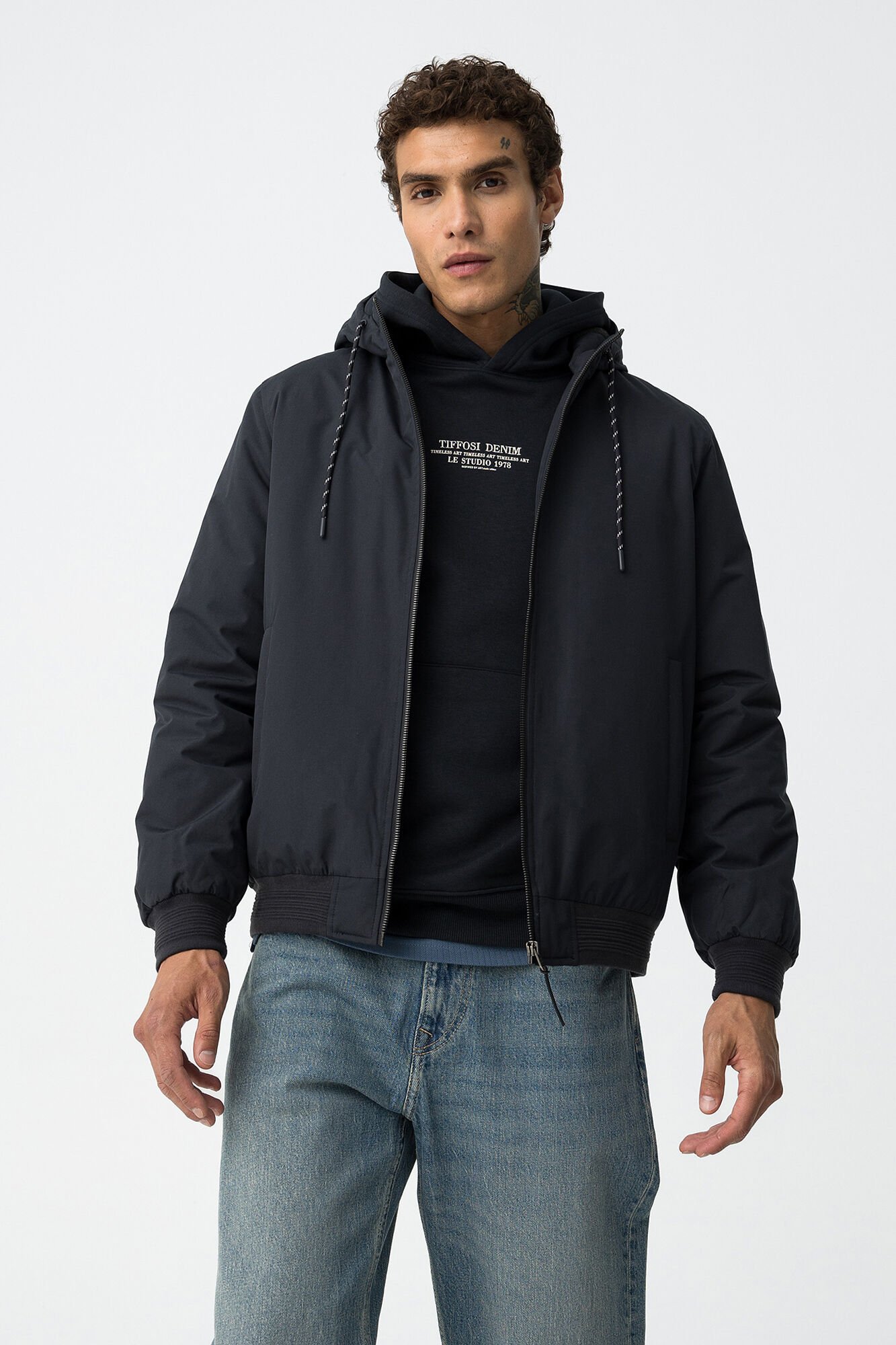 Tiffosi Sobretudo acolchoado resistente &agrave; &aacute;gua