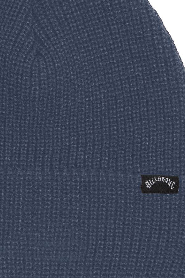 Billabong Fitted jersey-knit beanie blue