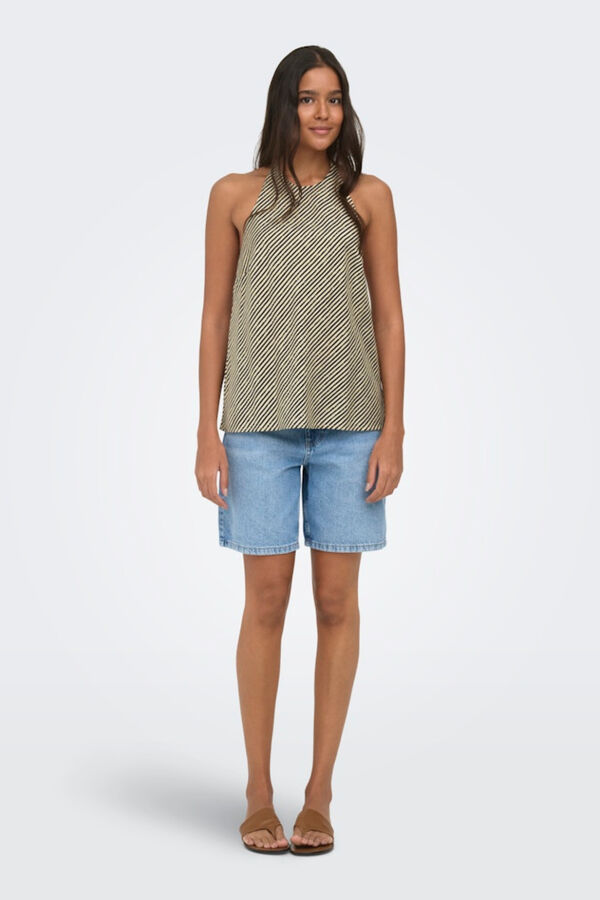 Only Halterneck top printed