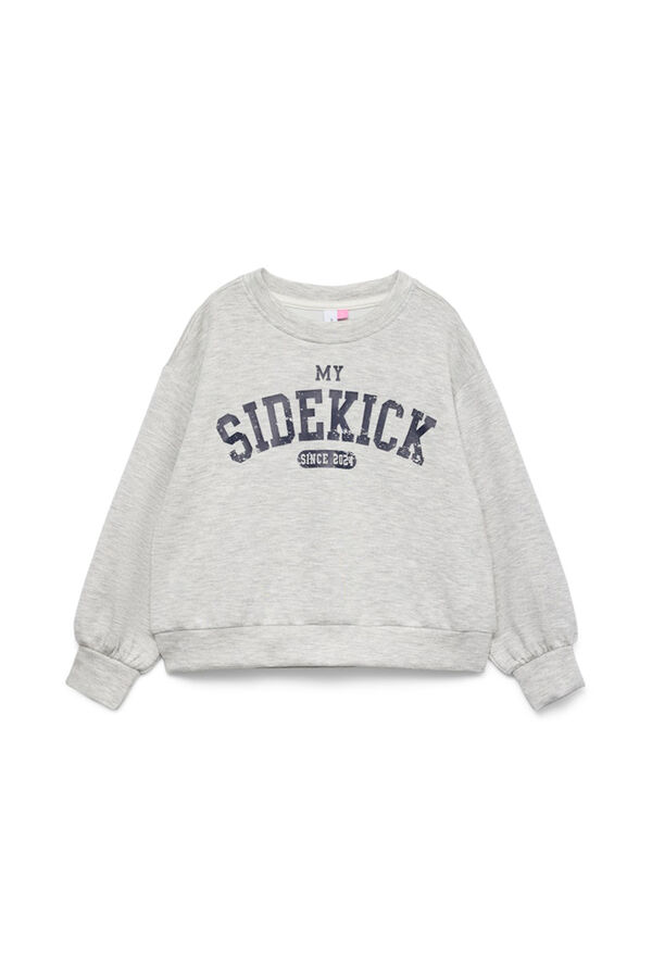 Vero Moda Girl Sidekick Sweatshirt grey