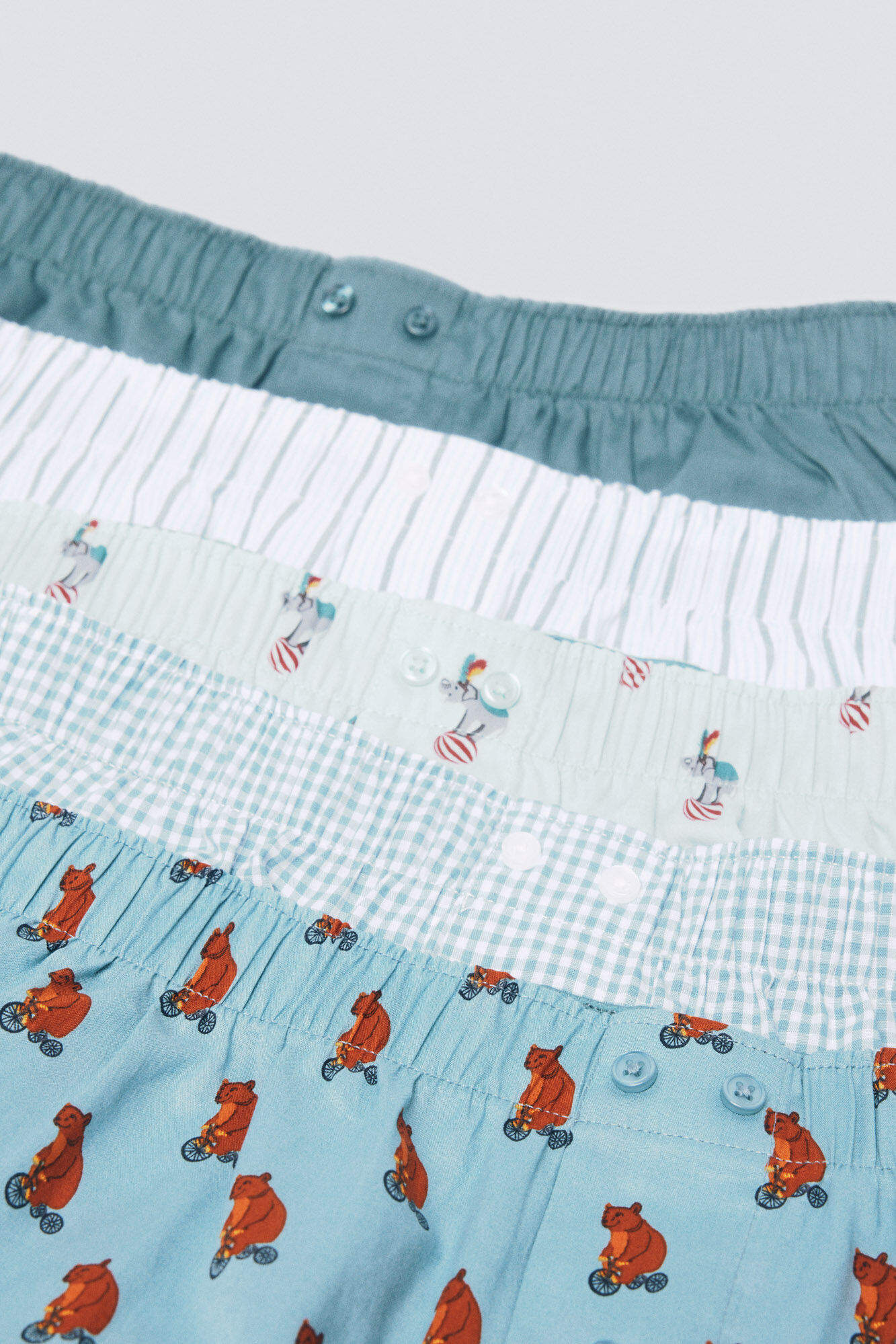 Springfield Pack of 5 printed poplin boxers