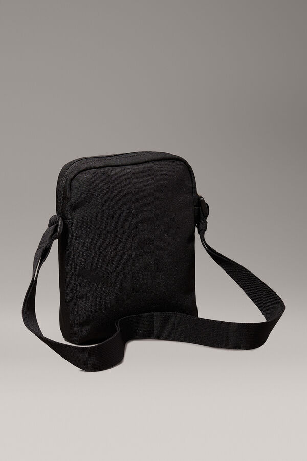 CK Jeans Calvin Klein nylon jeans crossbody bag black