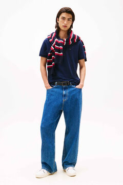 Tommy Jeans Camisa polo slim de manga curta