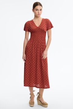 Inside Vestido midi estampado