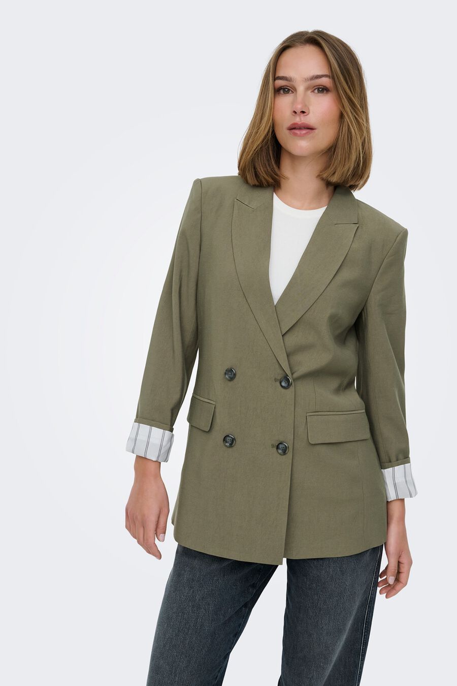 Blazer doble botonadura