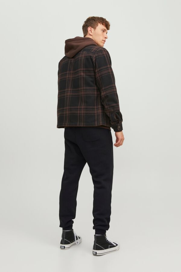 Jack & Jones Regular fit mid-rise trousers noir