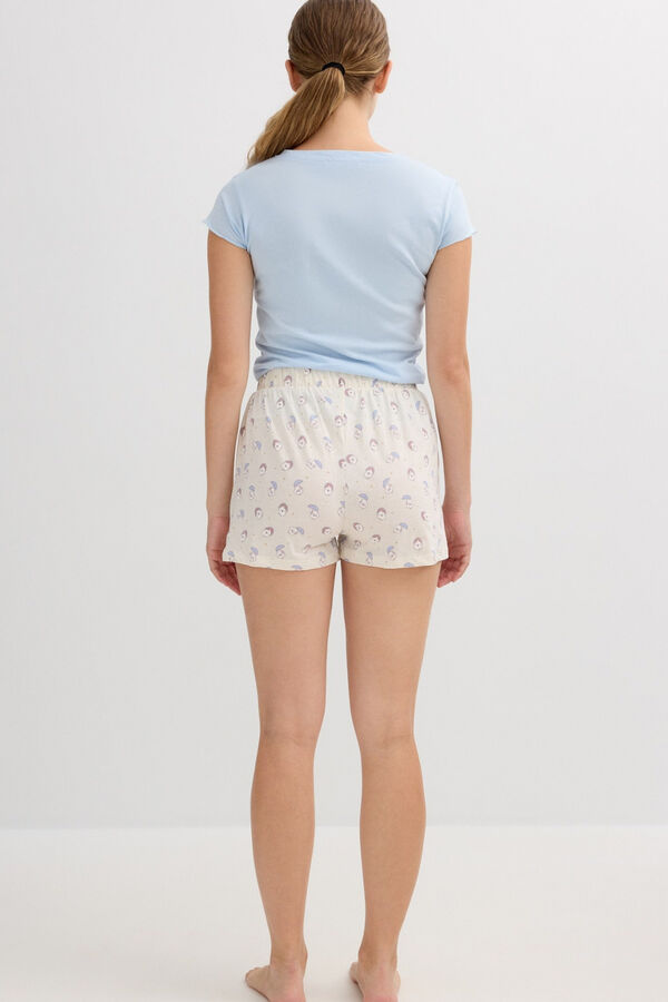 Inside Short pyjamas set marron