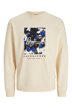 Springfield Relaxed fit sweatshirt stone