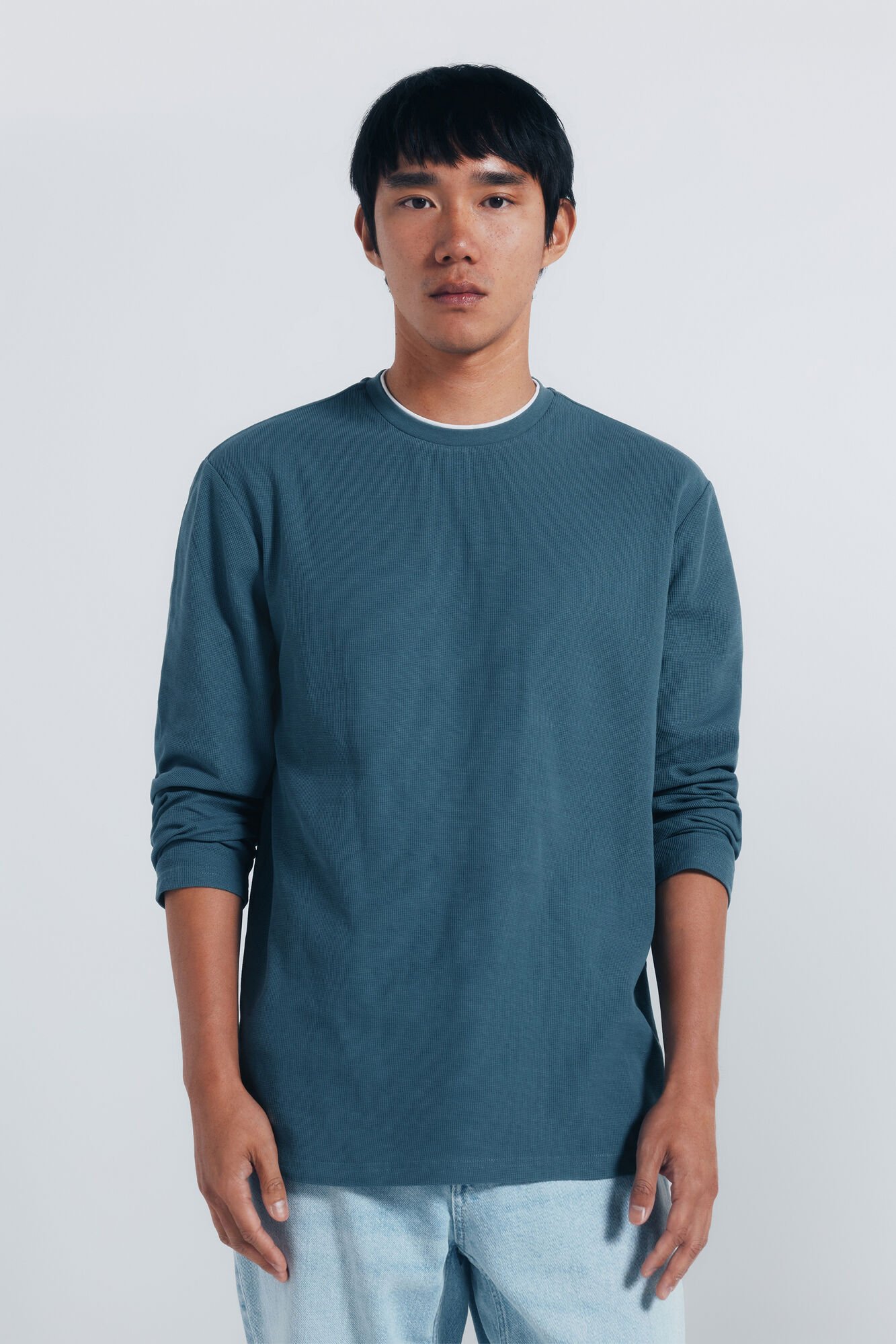 Springfield Double waffle fabric T-shirt