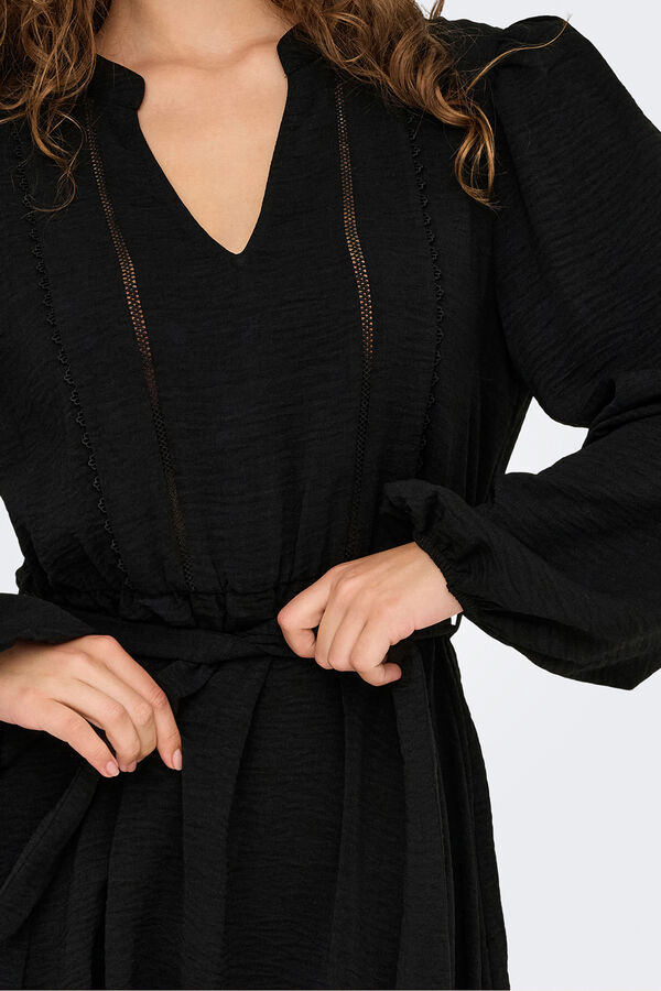 JDY Short fluid short dress Crna