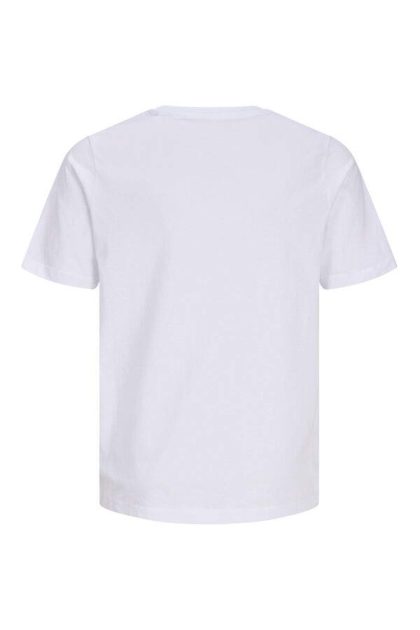 Jack & Jones Junior Camiseta de manga corta blanco