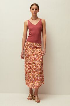 Systemaction Falda estampado floral