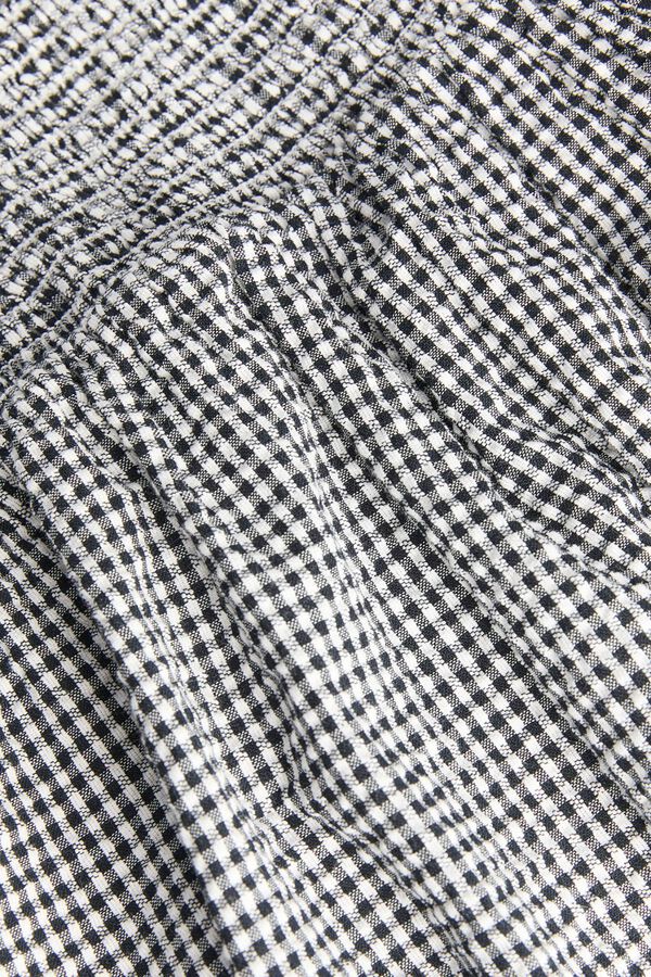 Jack & Jones Vestido largo seersucker negro