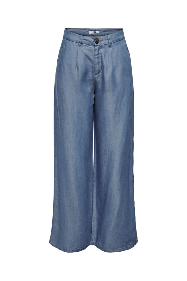 Springfield Jeans Wide leg azul medio