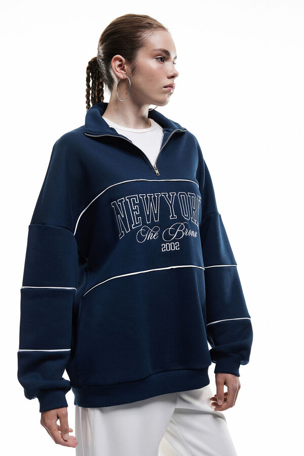 Koton Sudadera oversize azul