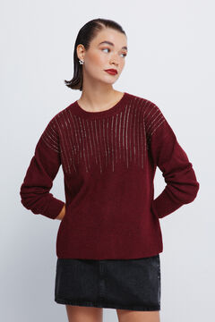 Springfield Džemper sa kristalima u obliku fantazije