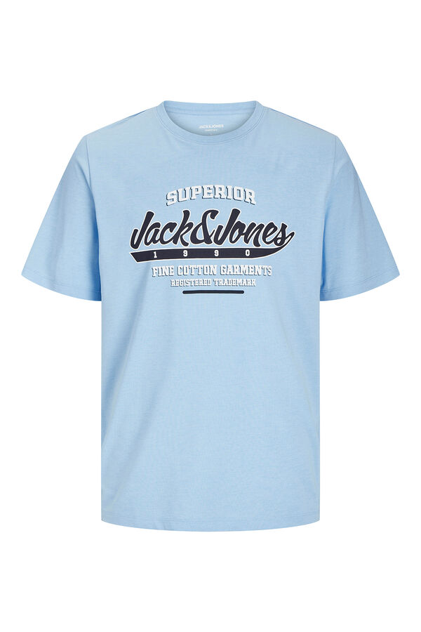Jack & Jones Camiseta estándar fit azul
