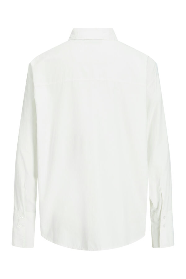 Jack & Jones Basic poplin shirt white