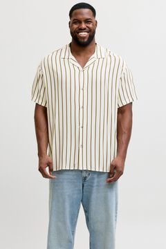 Jack & Jones PLUS Camisa estampada manga corta