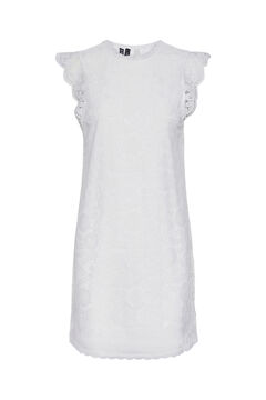 Springfield Short lace dress white