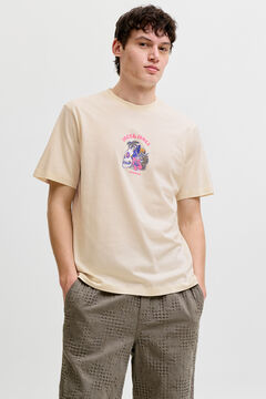 Jack & Jones Bedrucktes Baumwoll-T-Shirt