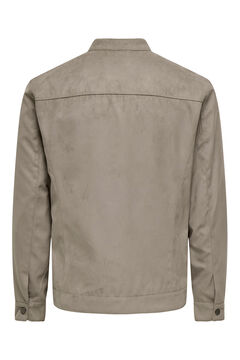 Only & Sons Chaqueta biker antelina