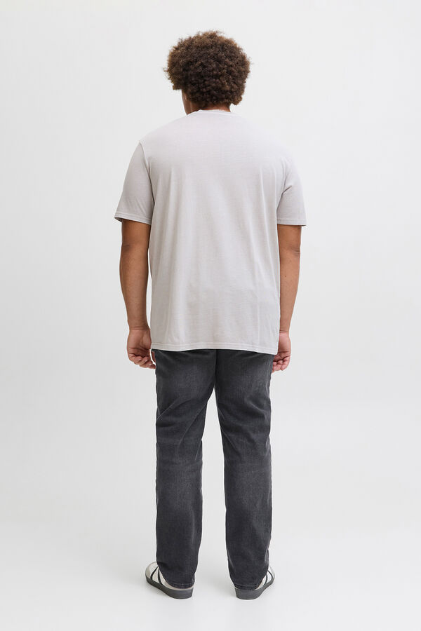 Jack & Jones PLUS Jeans slim fit cinco bolsillos negro