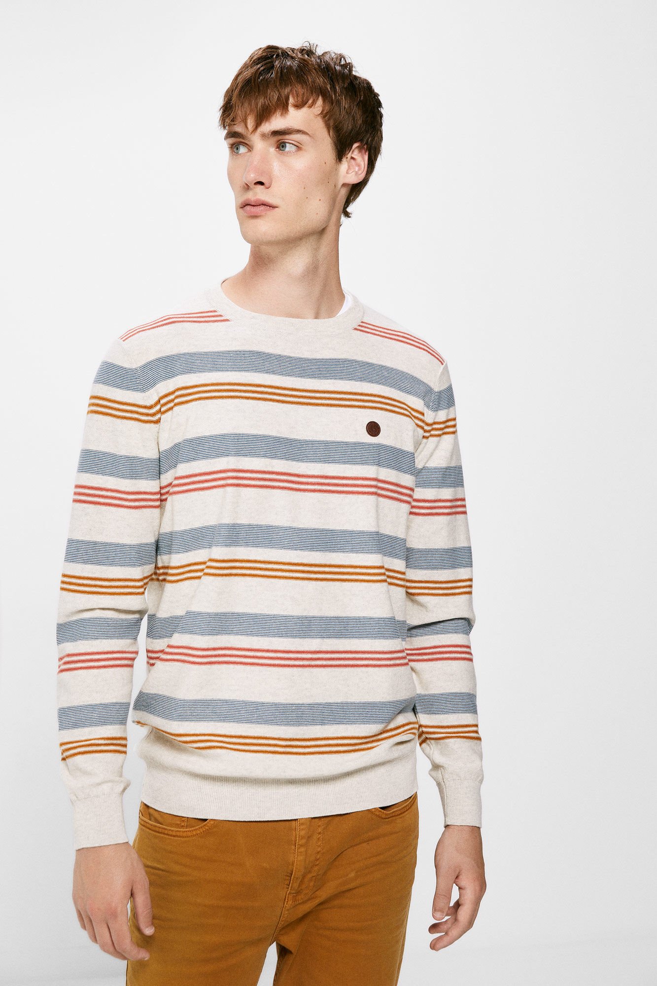 Faux shirt sale jumper