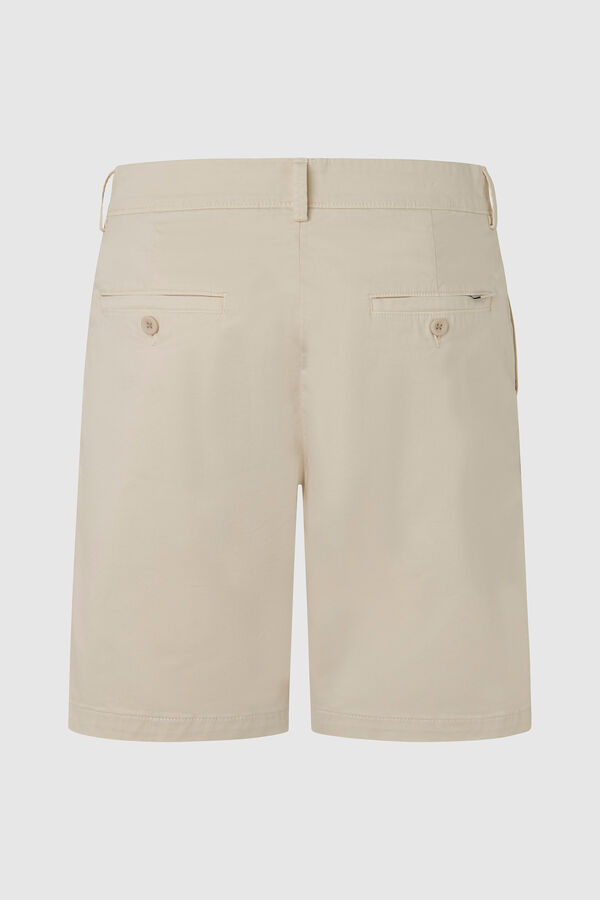 Springfield Regular Fit Chinos Style Bermuda Shorts brown