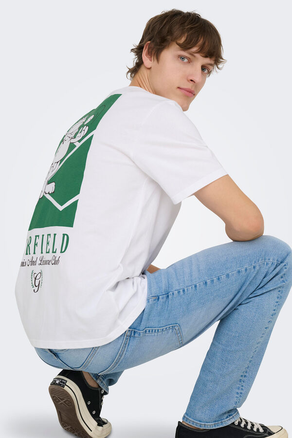 Only & Sons Short sleeve T-shirt white