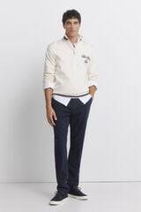 Springfield Comfort fit trouser blue