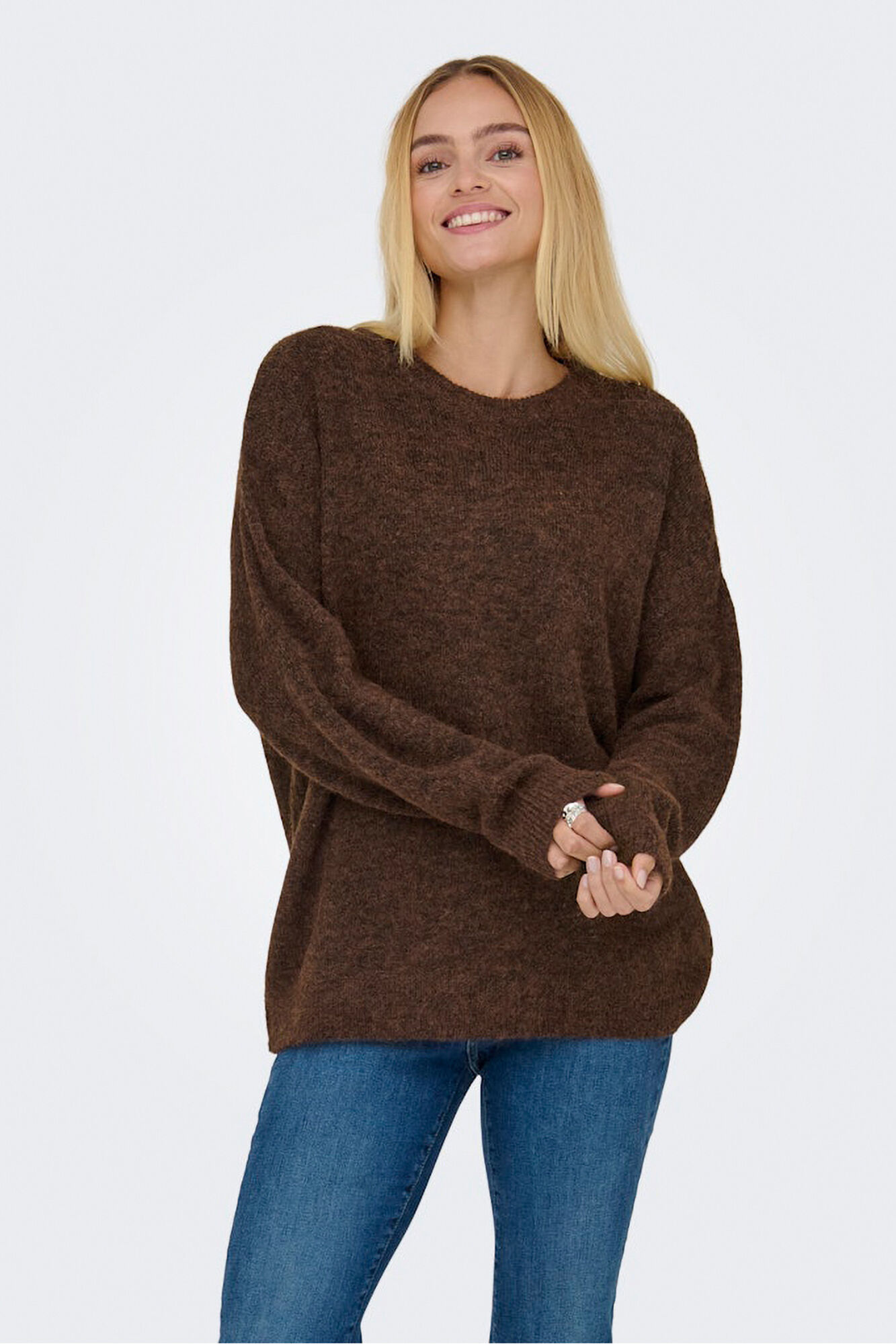 Only Jersey cuello redondo