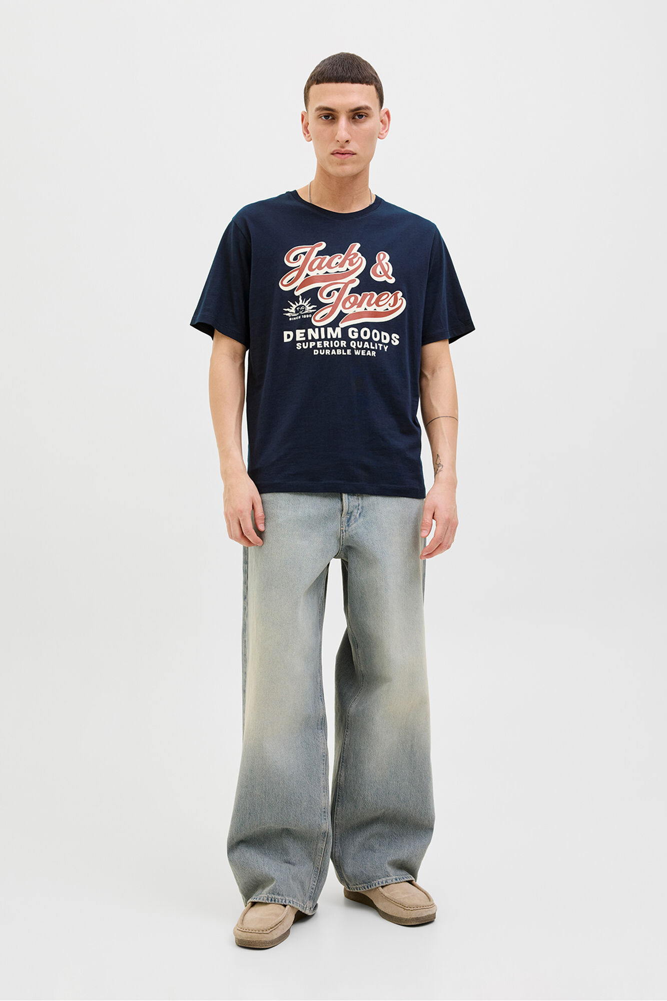 Jack & Jones Camiseta regular fit estampada