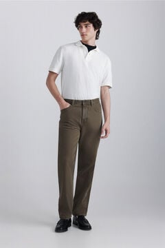 Springfield Light wash wide leg jeans