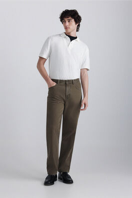 Jeans lavado medio claro wide leg
