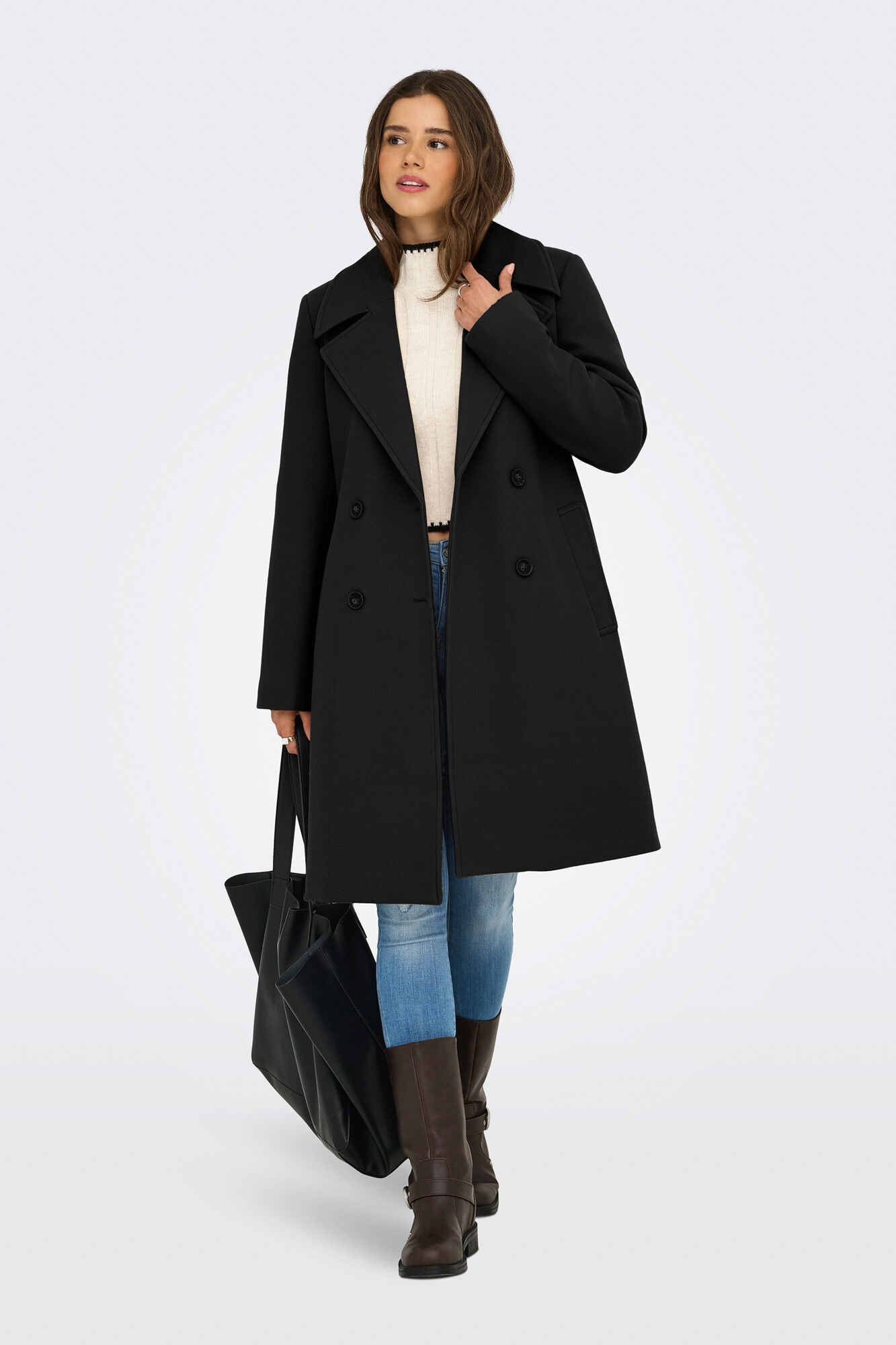 Only Long cloth coat 