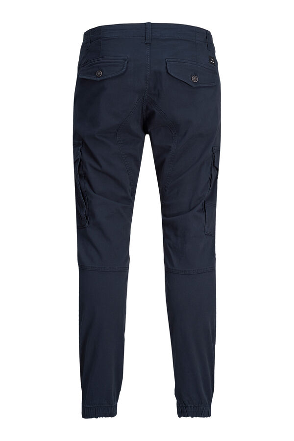 Jack & Jones Slim fit cargo trousers blue