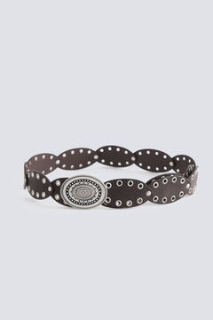 Springfield Wavy eyelet belt