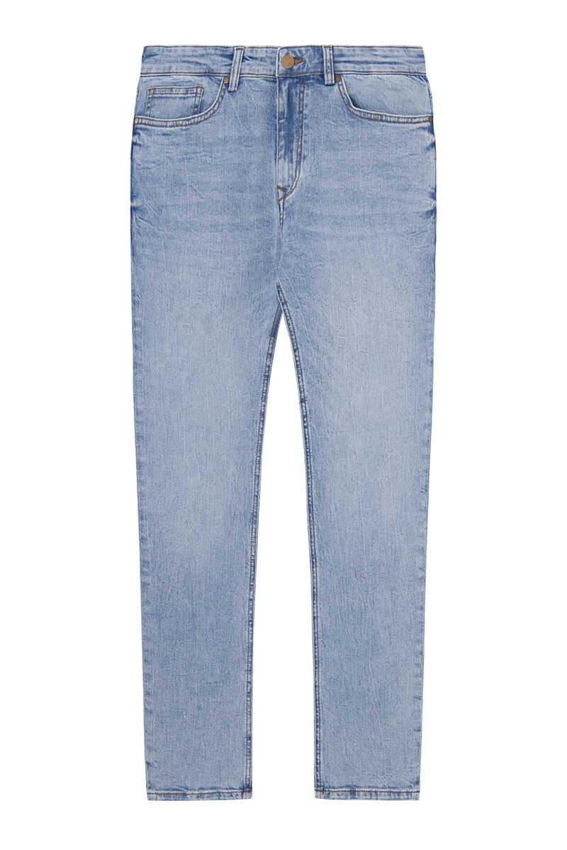Springfield Jeans skinny lavé clair bleu indigo