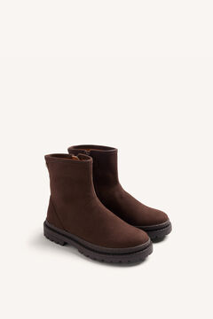 Gioseppo Leather zip fastening boots
