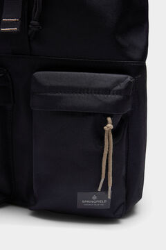 Springfield Black multi-compartment backpack black