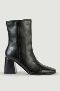 Springfield Heeled boots with square toes black