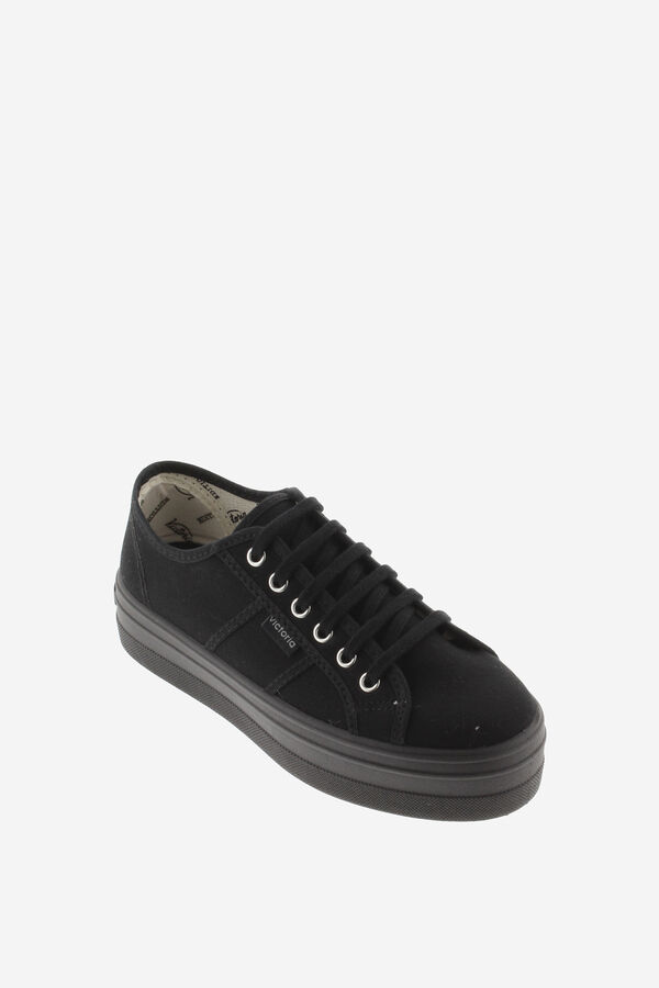 Springfield Trainers made with 100% organic cotton black