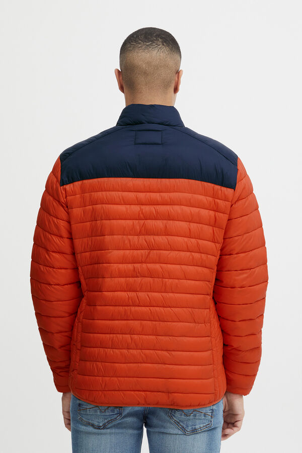 Blend Chaqueta Acolchada Bicolor naranja