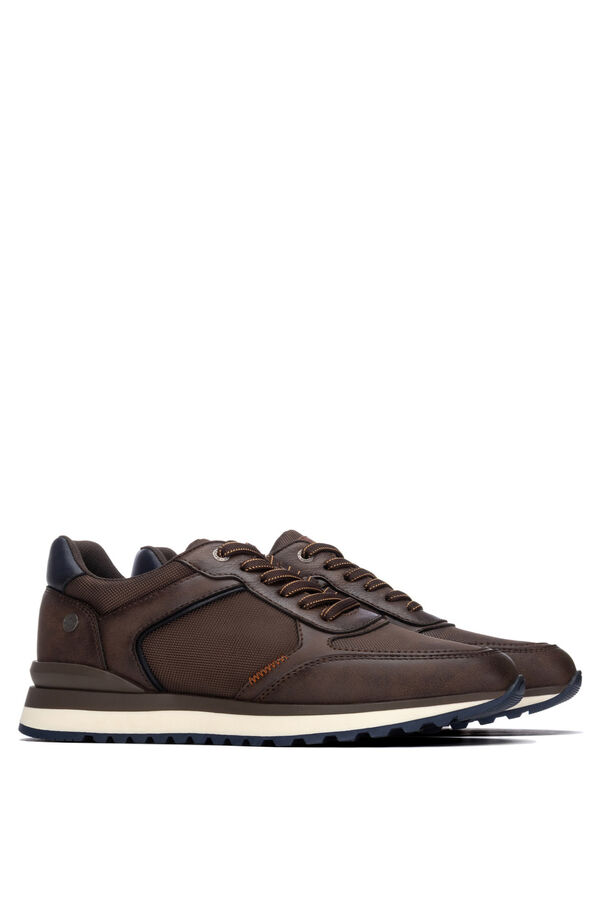 Refresh Lace-up casual sneakers brown