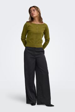 JDY Pantal&oacute;n largo ancho strass