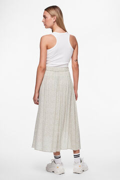 Pieces Falda midi cruzada efecto pareo