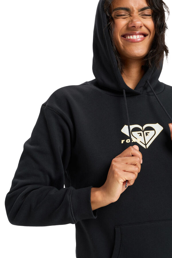 Roxy Vl Surf Stoked Brushed - Damen Kapuze Schwarz