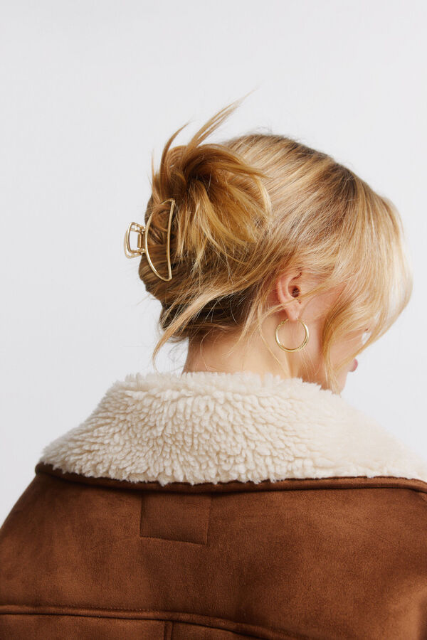 Springfield Pinza met&aacute;lica amarillo